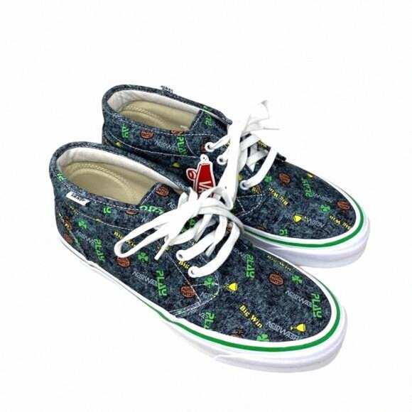 VANS Fergadelic x OG Chukka LX Shoes Men Canvas VN0A4U3G0621 Sneakers Wash Acid - Picture 3 of 9